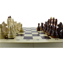 Шахматы Гроссмейстер в дер.доске  43*21*5,5