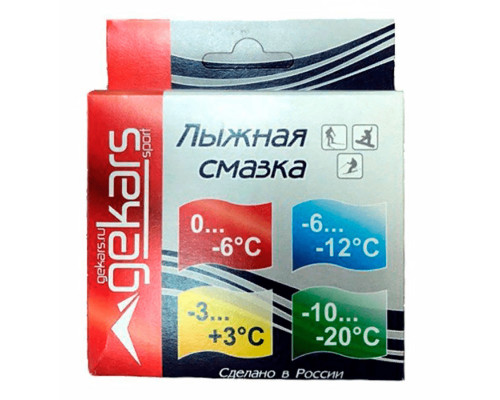Парафин скольжения Gekars -6/-12